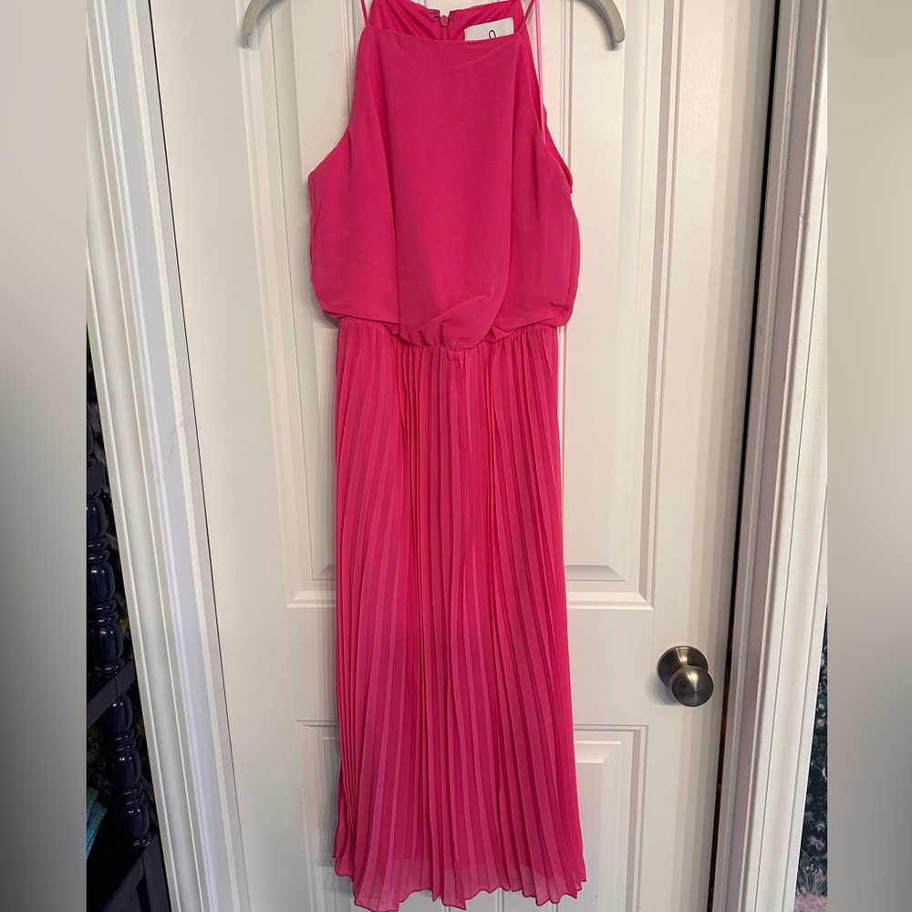 Pink cocktail dress